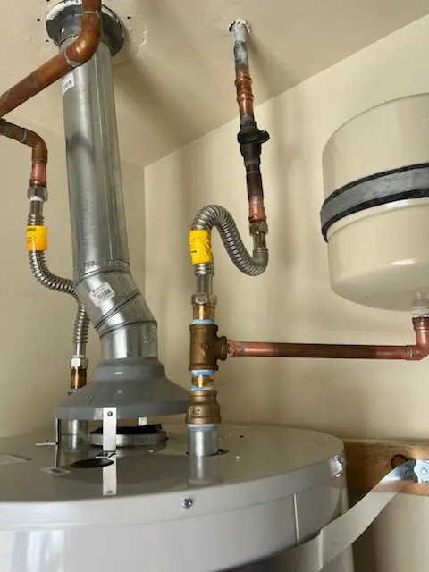 Water heater installation and plumbing repair in Ellerbe Woods