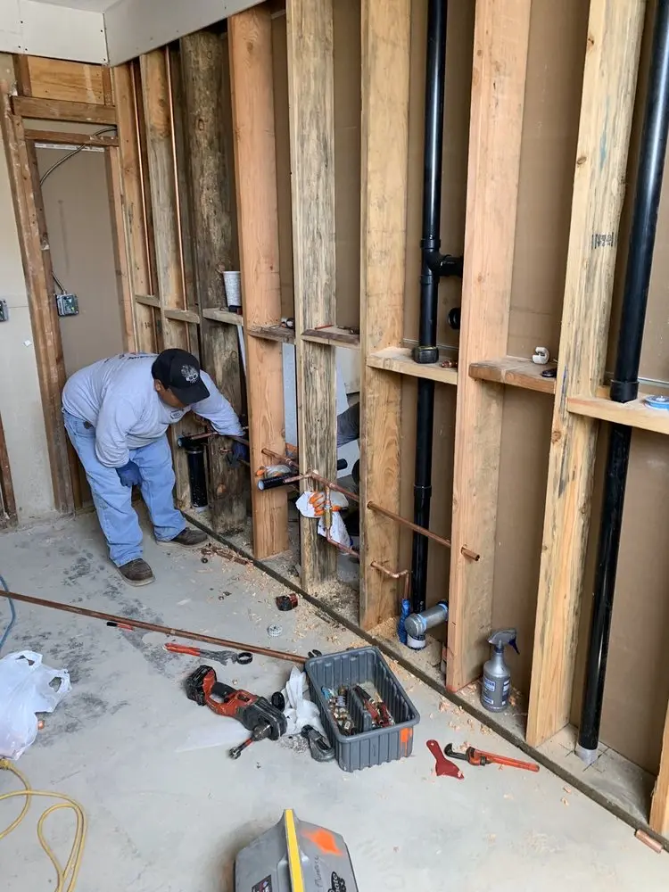 Commercial rough-in plumbing for Commercial Plumbing in Ellerbe Woods